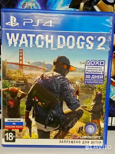 Watch Dogs 2 PS4, русская версия бу