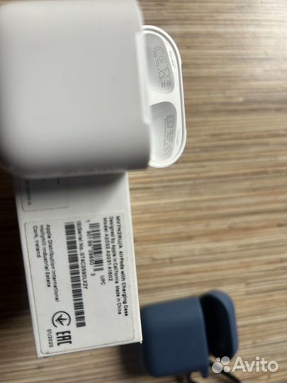 Беспроводные наушники apple airpods 2 поколение