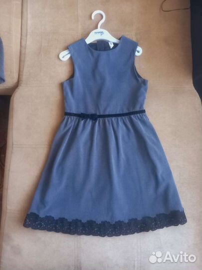 Сарафан школьный 128