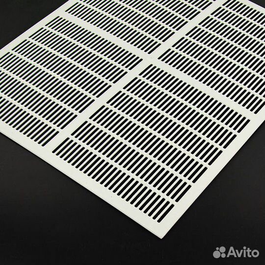 Решетка разделительная 504х415 (пластик, белая)