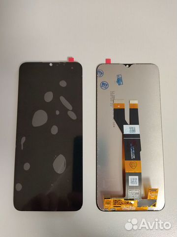 Дисплей с сенсором Realme C11 2021, черный