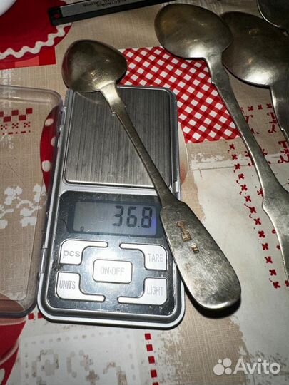 Ложка столовая серебро 84 проба