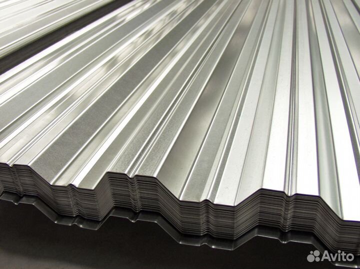 Профнастил С21 0.5 мм оцинкованный