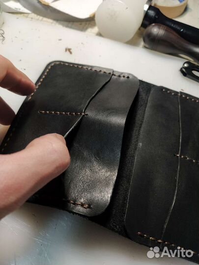 Обложка на паспорт натуральная кожа