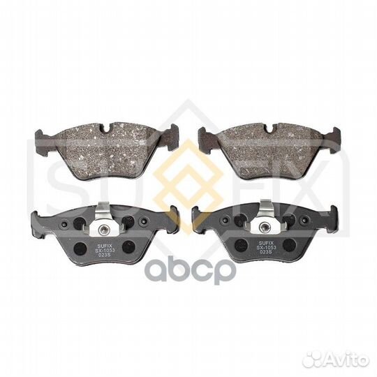 Колодки тормозные дисковые перед прав/лев S