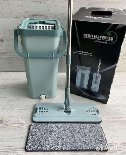 Швабра с ведром