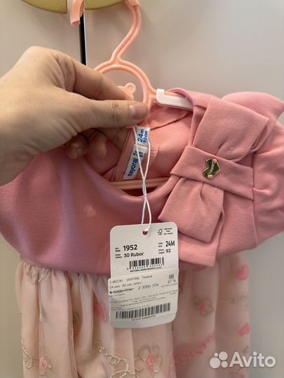 Праздничное платье mayoral 92 новое