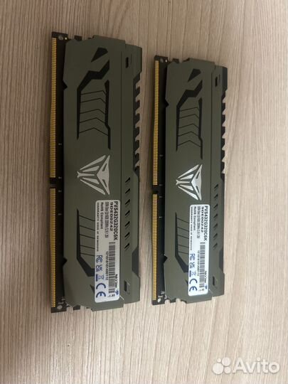 Patriot DDR4 32Gb (2x16Gb) 3200MHz Viper Steel