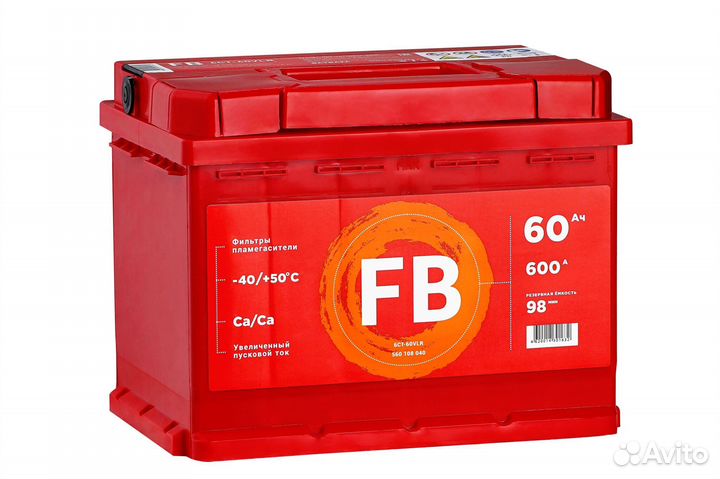Аккумулятор FB 6 ст- 60 VLR
