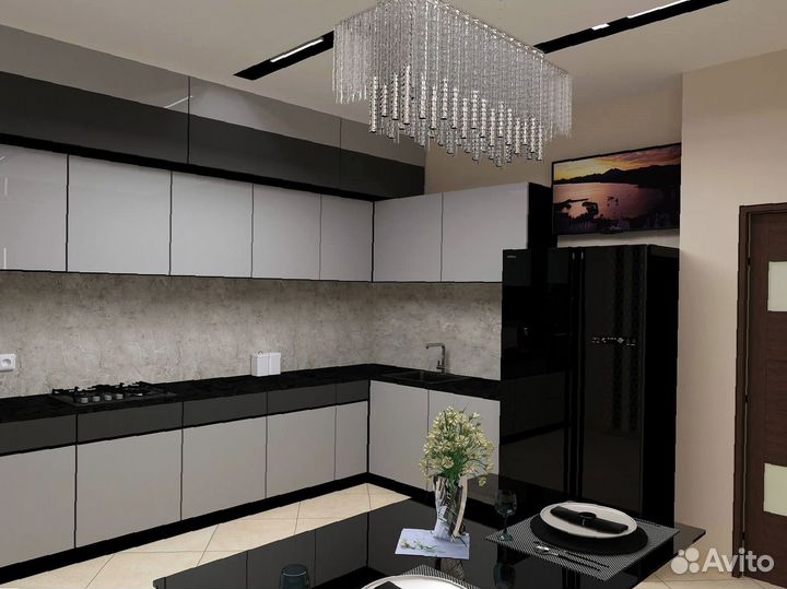 Кухня на заказ Арт 1017