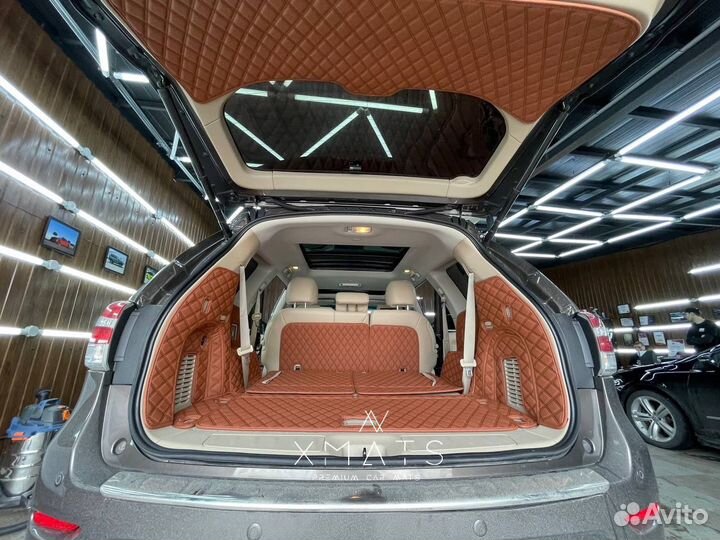 3D Коврики в багажник для Nissan Pathfinder 4