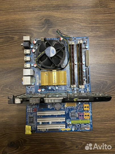 Материнская плата 775 lga ddr2