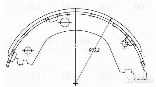 Колодки тормозные задние ГАЗель 