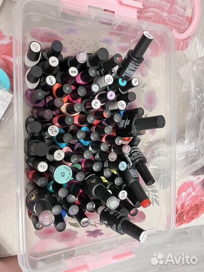 Б/у гель лаки