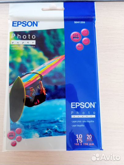 Фотобумага Epson Poto Paper 10х15