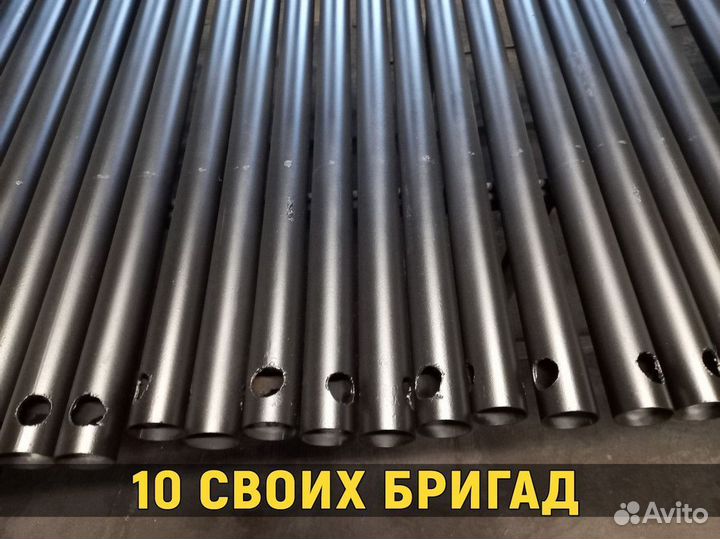 Винтовые сваи с доставкой. Прямой производитель