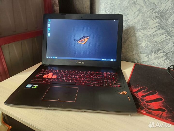 Игровой ноутбук asus rog strix gl502vm