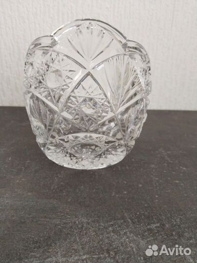 Салатник хрустальный