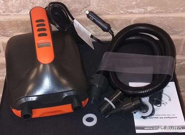 Насос электрический для лодки пвх и Сап- бордов