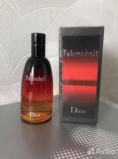 Dior мужская Fahrenheit Eau DE Toilette 100 мл