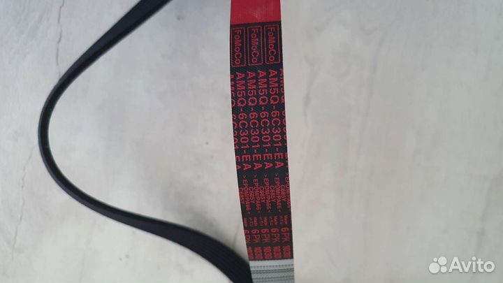 Ремень поликлиновой (генератора) ford