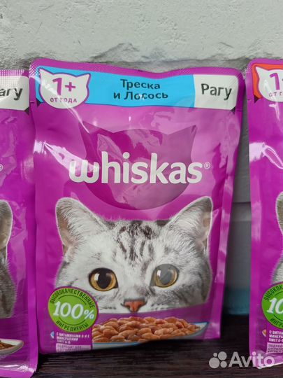 Корм для кошек whiskas