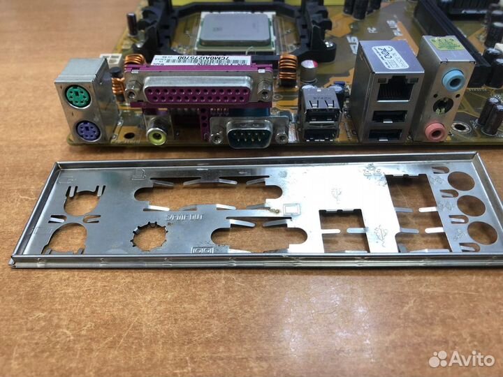 Мат. плата sAM2 asus M2N-X plus + Athlon 64 X2