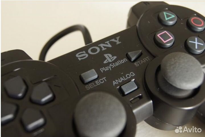 Джойстик для Sony PS2, геймпад PlayStation2 новый
