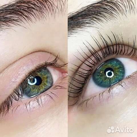 Кератиновое выпрямление, ламинирование ресниц