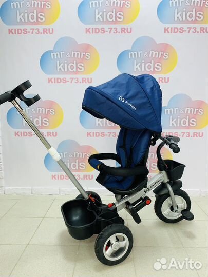 Детский трехколесный велосипед новый