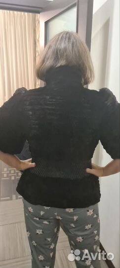 Жилет, полушубок норка