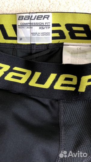 Термо-штаны (новые) детские Bauer JrXS рост110-128