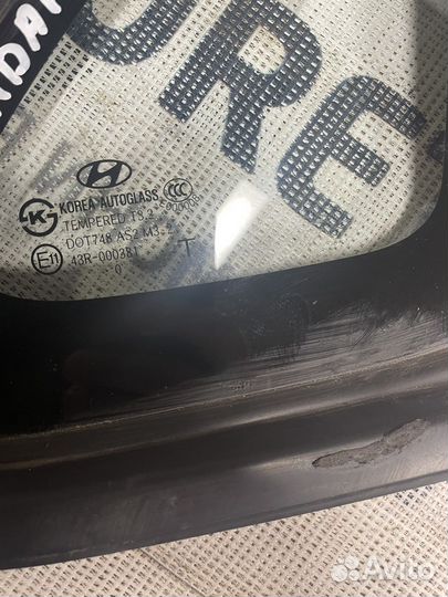 Форточка задняя правая Hyundai Elantra HD. 2010