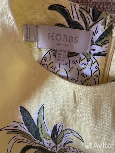 Платье Hobbs 100%лен