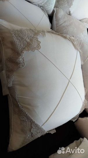 Бортики-подушки в кроватку из Сатина Премиум