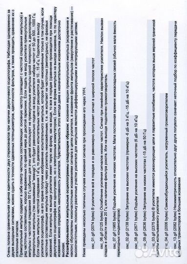 Тест-сигналы на CD, других носителях