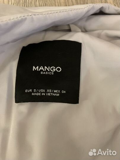 Пуховик женский mango