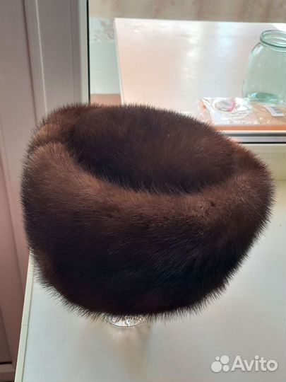 Шапка норковая женская размер 56-58 новая