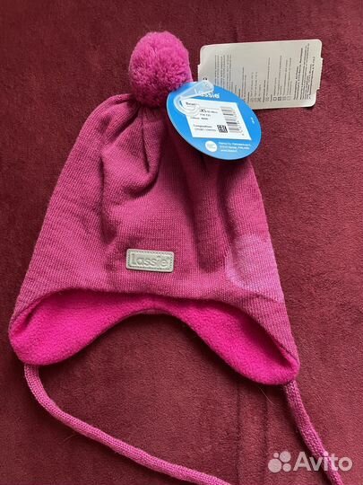 Шапка lassie новая 42-44 для девочки