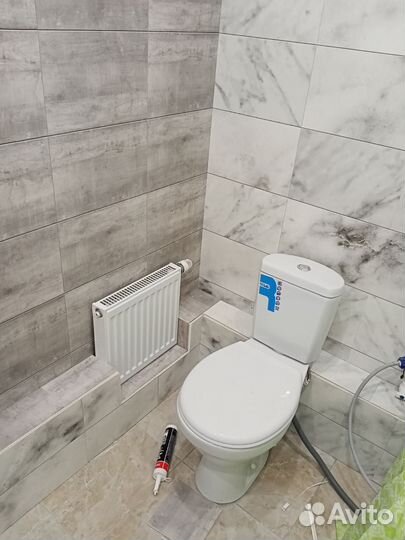 Ванная туалет под ключ пвх панелями