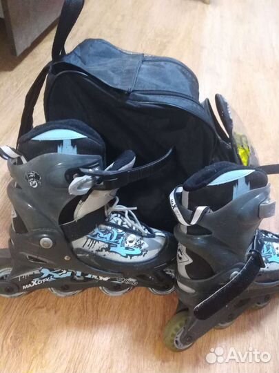 Раздвижные ролики 34-37 р-р и защита