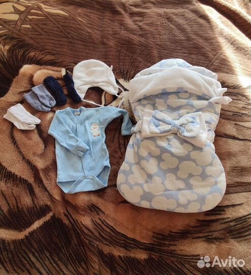 Конверт на выписку зимний или в коляску