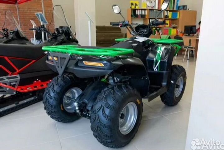 Квадроцикл Ирбис ATV 200 зеленый