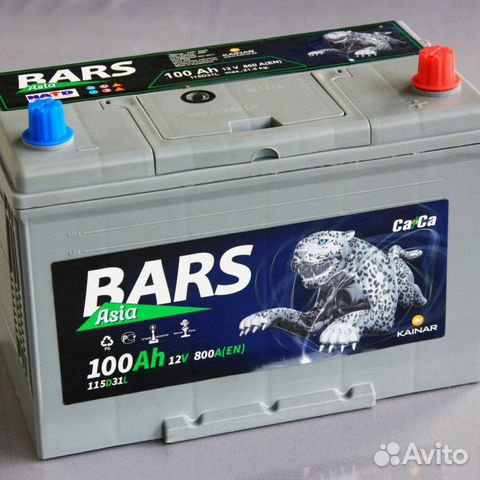 Аккумулятор bars asia 100a/ч Казахстан