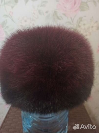 Шапка женская из песца
