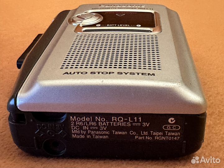 Кассетный плеер (диктофон) Panasonic RQ-L11