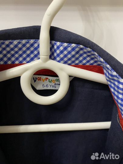 Рубашка для мальчика на 5-6 лет