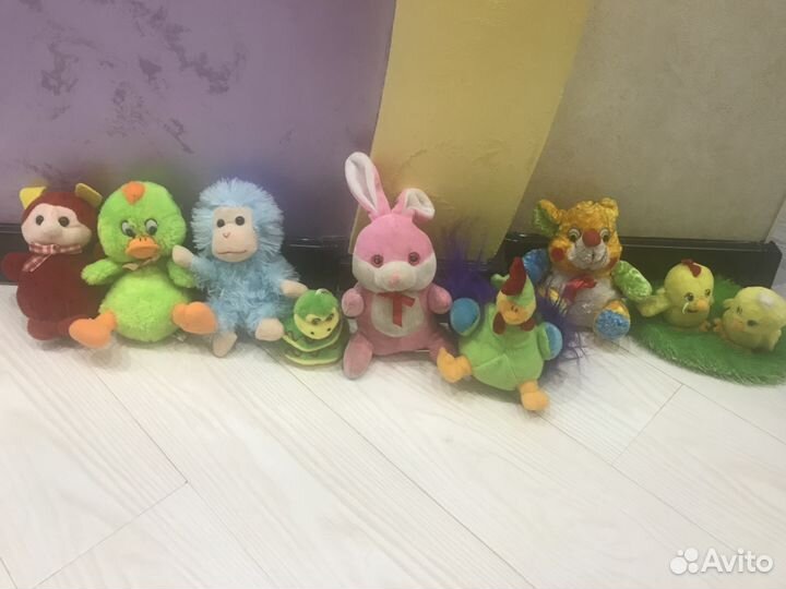 Продам детские мягкие и развивающие игрушки