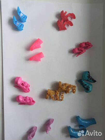 Одежда и обувь для кукол(Барби,монстер хай,Винкс)