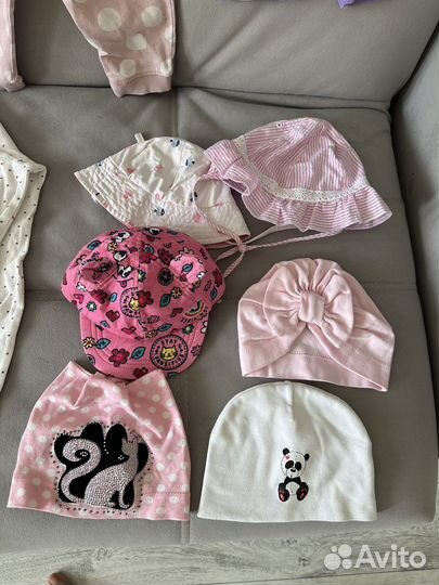 Фирменные вещи пакетом для девочек 74-80 9-12 мес